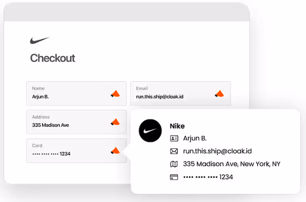 Using Cloaked in the Nike checkout