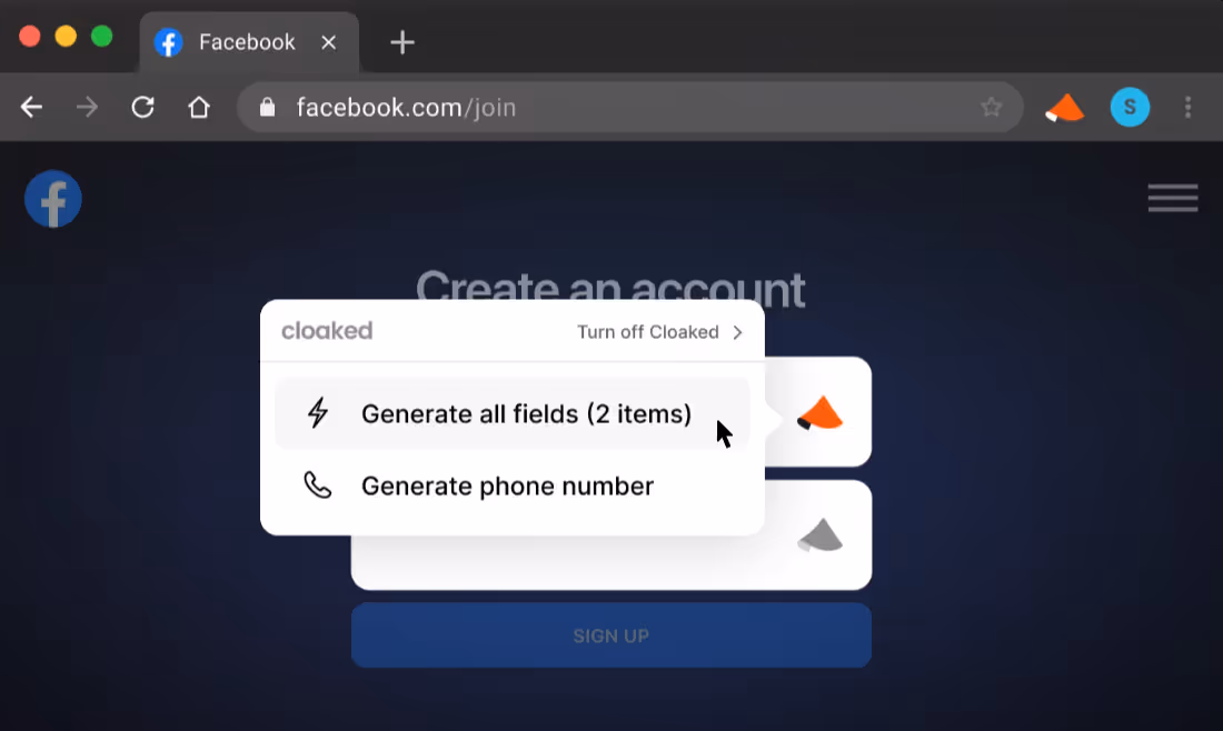 facebook data