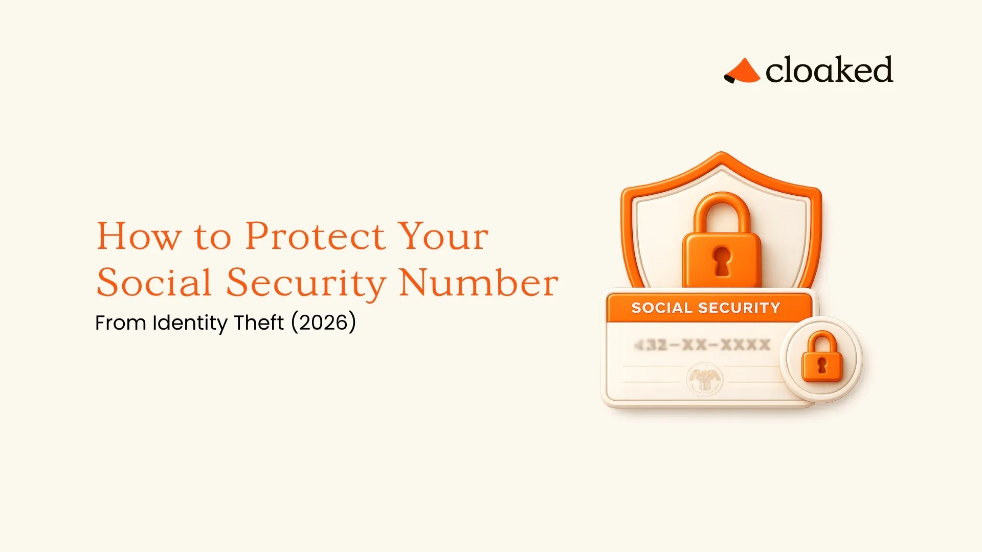 how to protect your Social Security number
