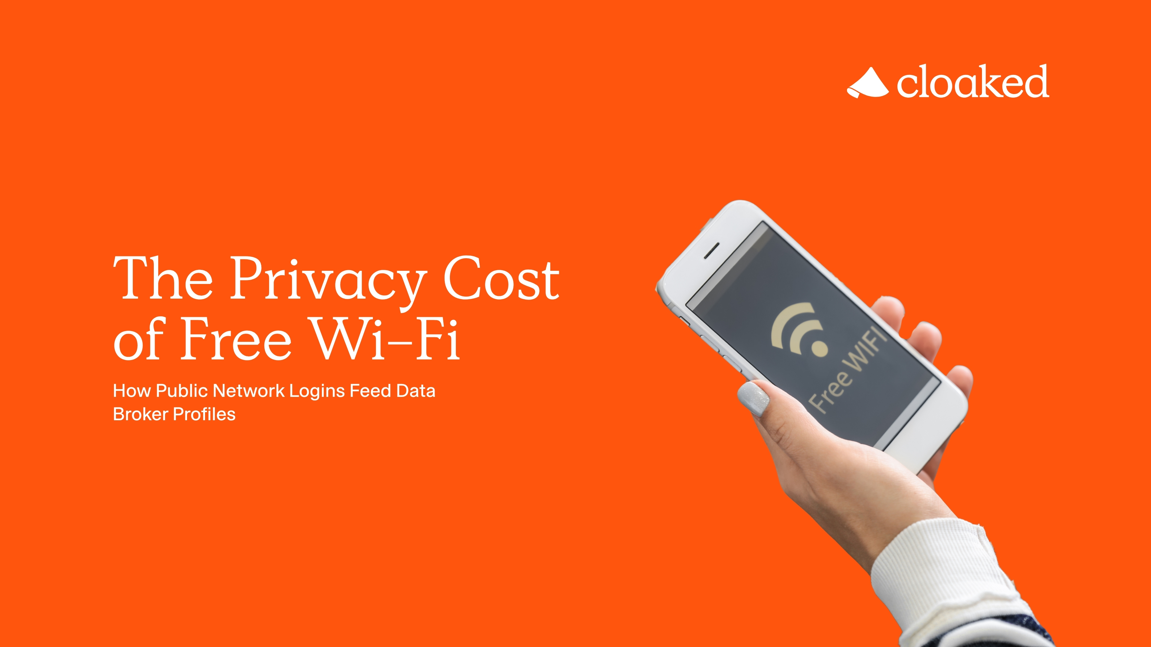 Free Wi-Fi Privacy Risks and Data Broker Profiles