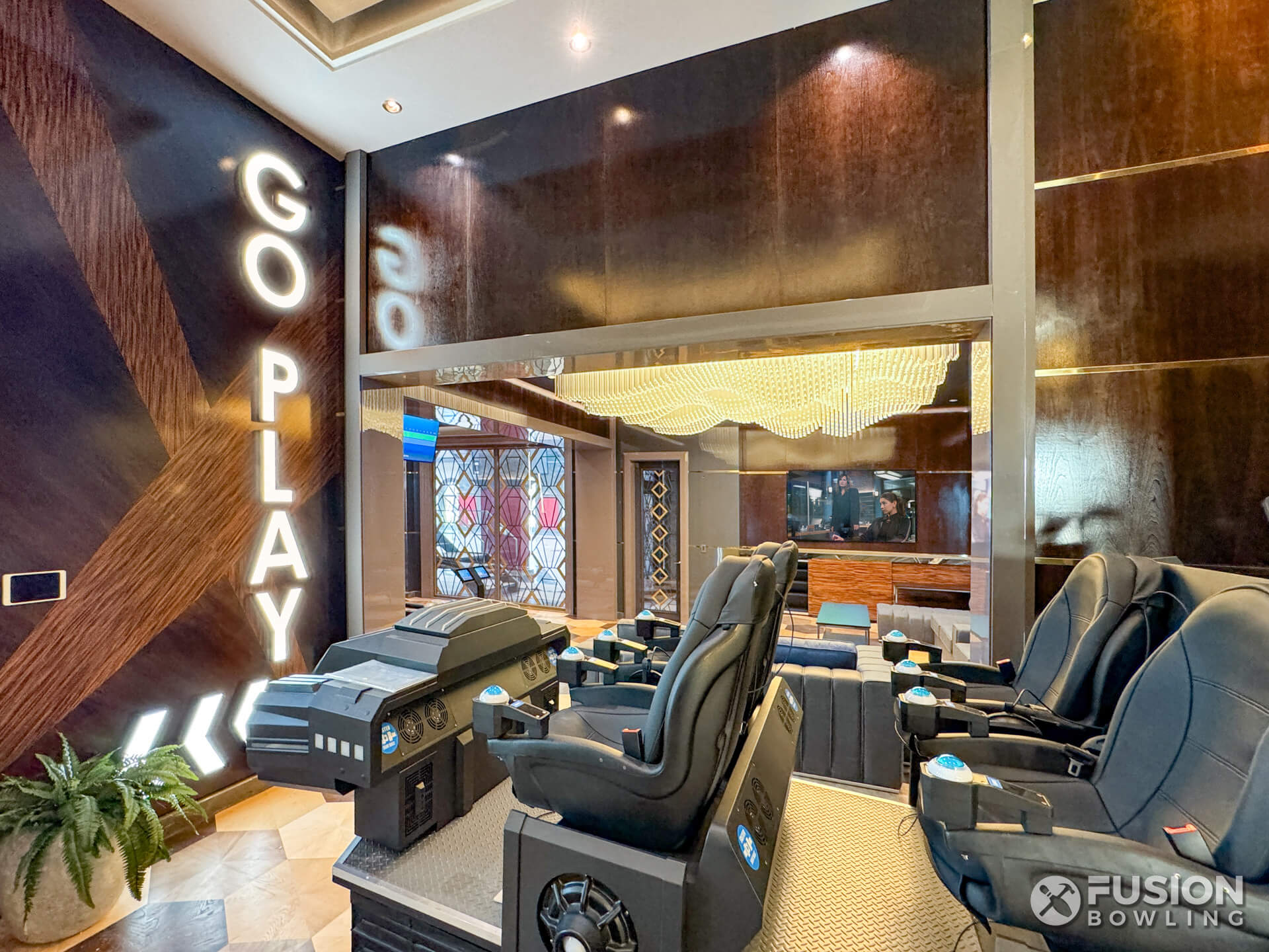 Video game motion simulators.