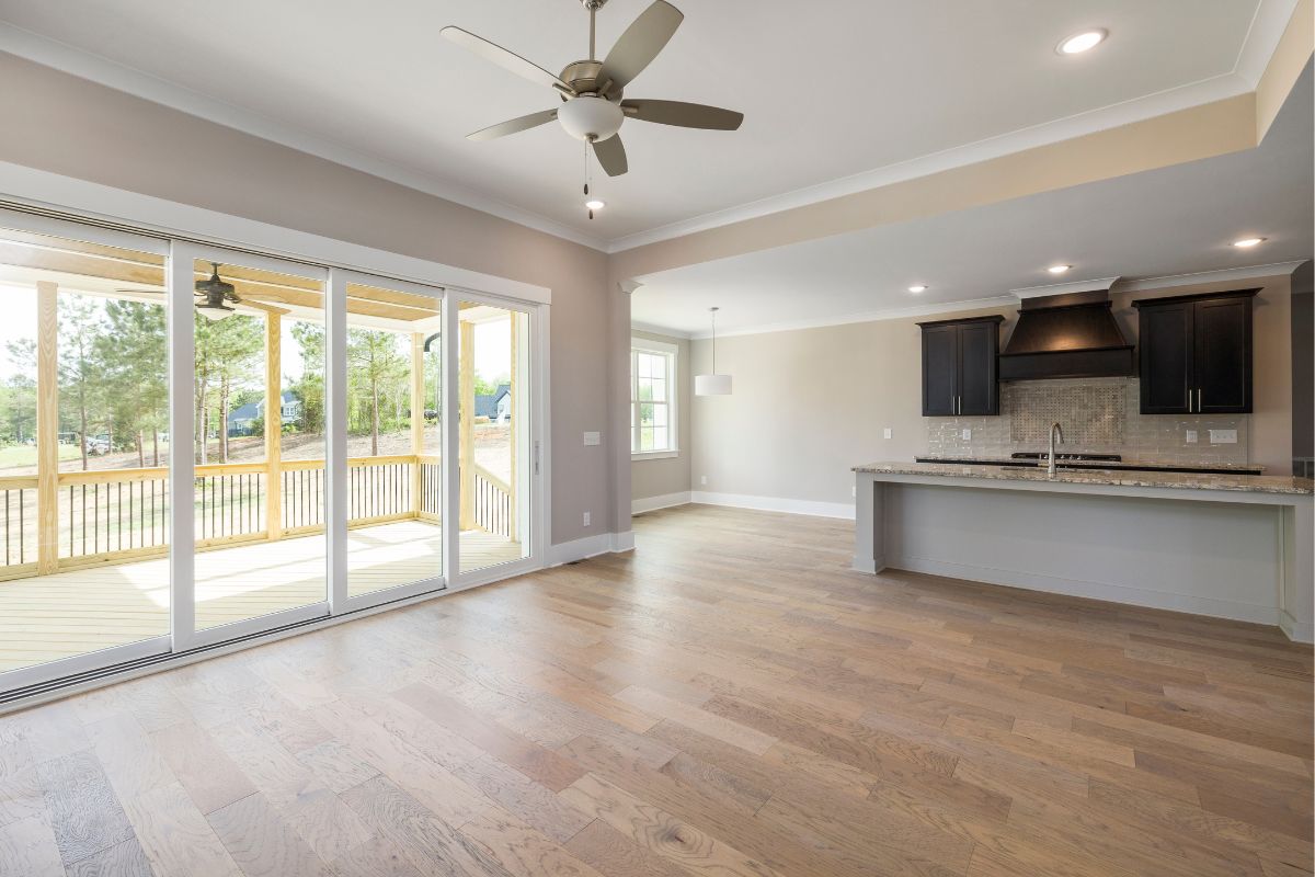 laminate flooring in modern home