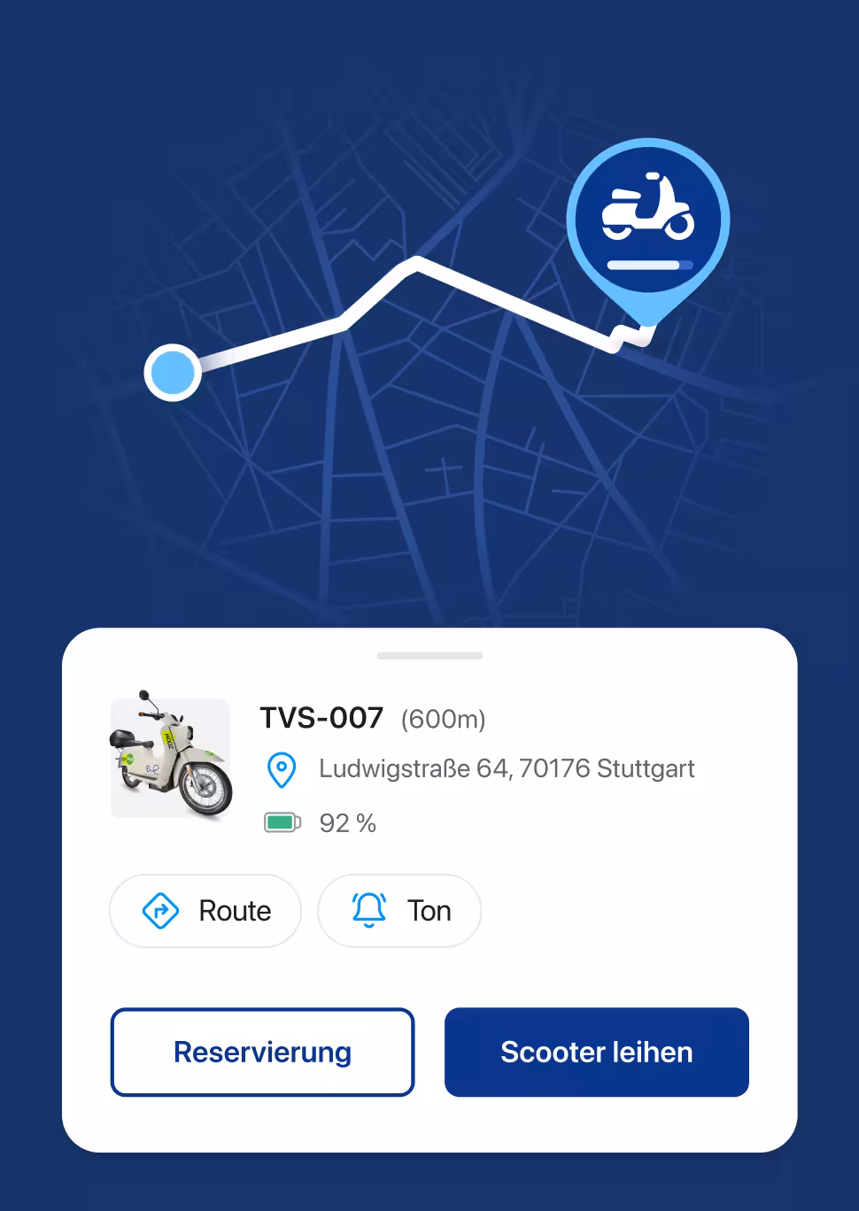 TVS E-Scooter-Sharing-App