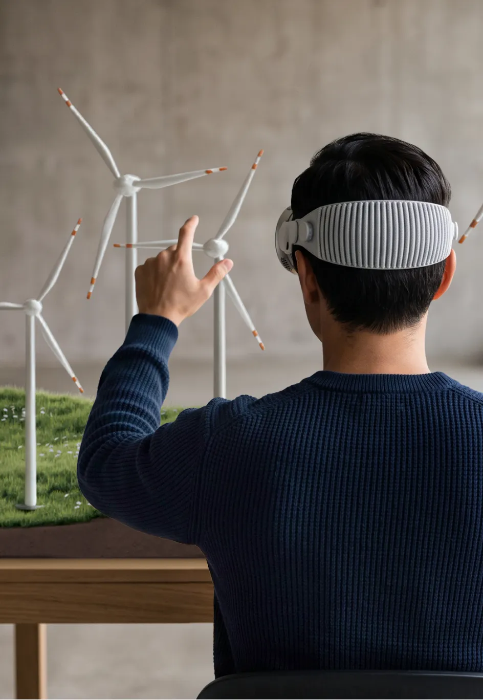 PeakWind Windpark-Monitoring mit Apple Vision Pro