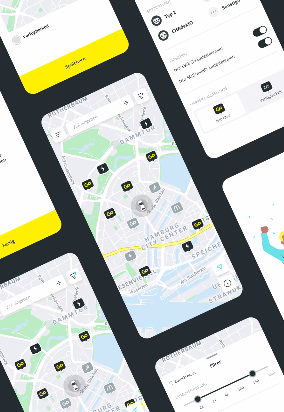 EWE Go App zum Laden von E-Autos