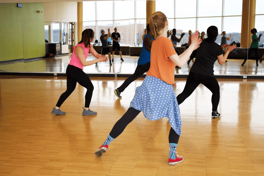 Tanzkurs mit tanz Sportarten zum Abnehmen.