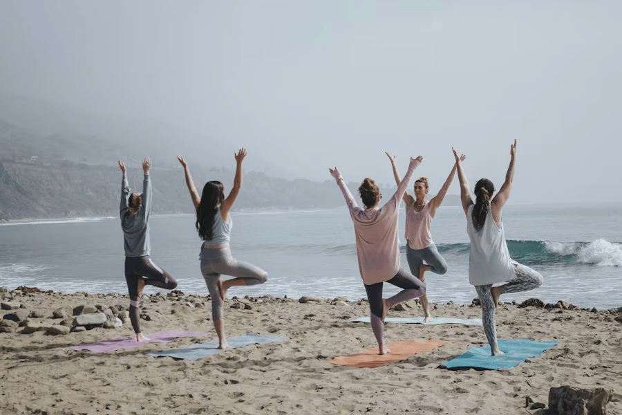 Yoga als Regeneration nach dem Sport.