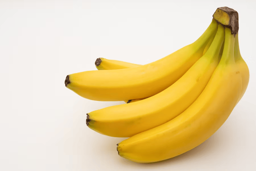 Bananen, die Elektrolyte enthalten.