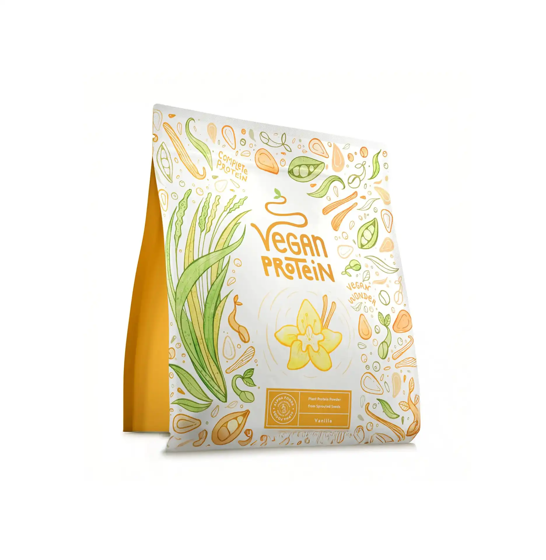 Veganes Proteinpulver