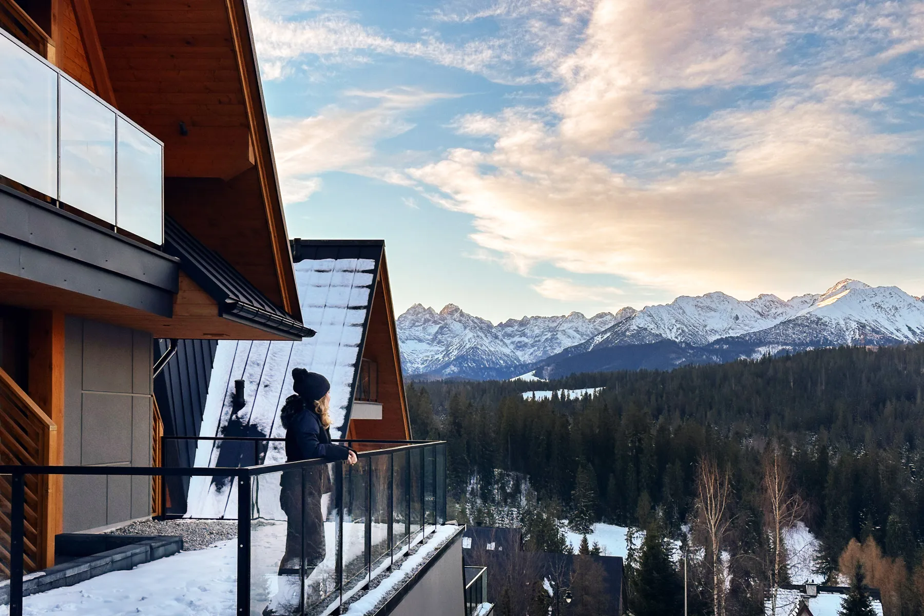 Atrakcje Białki Tatrzańskiej – widok na Tatry