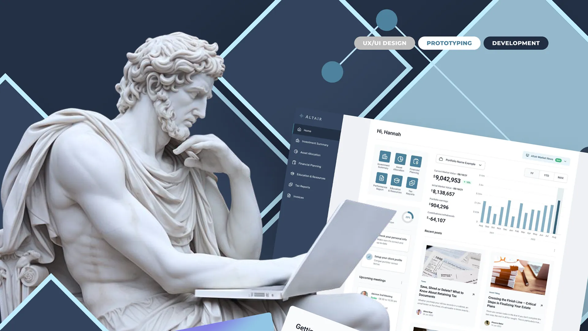 WE SIMPLIFIED CLIENT FINANCES