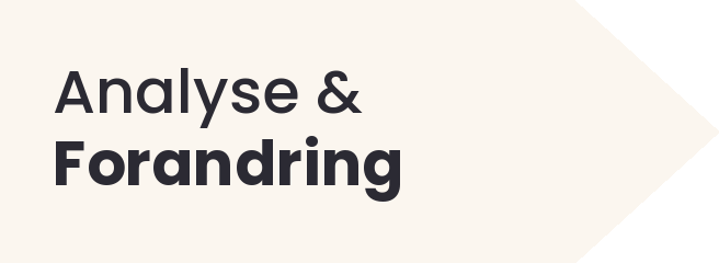 Analyse & Forandring logo