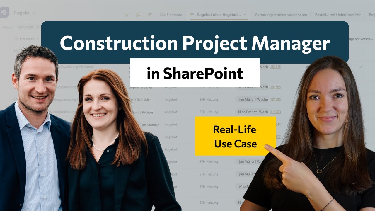 How to Manage 500+ Construction Projects with SharePoint and Microsoft 365