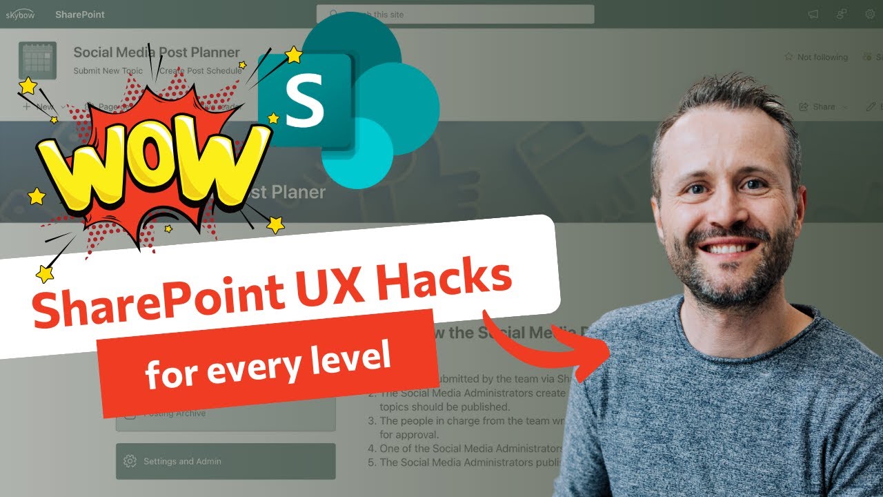 POWERFUL SharePoint UX Tricks That Make Your Life WAY Easier