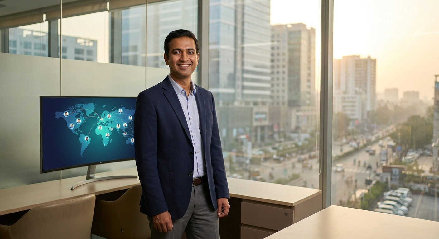 India-headquartered company hiring globally using an AI talent marketplace platform across multiple international markets