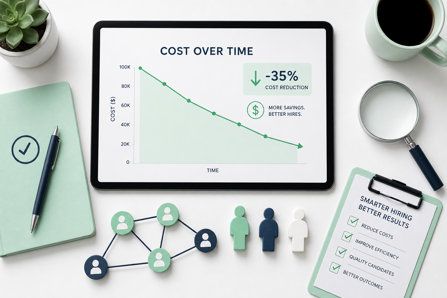 Cost per hire reduction strategies using AI recruitment technology and vendor consolidation