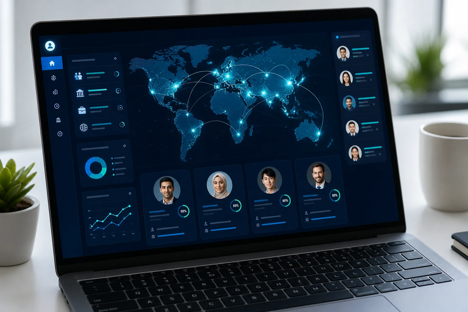 CBREX AI recruitment platform dashboard showing vendor matching and candidate screening for Indian companies