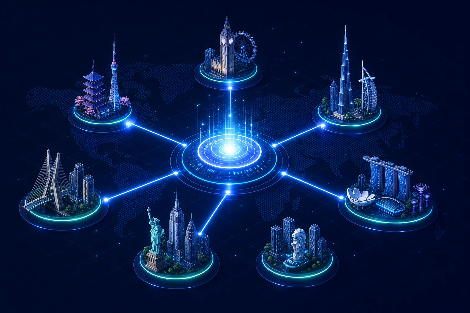 Single platform hub connecting specialist recruiting agencies across 33 countries for multi geo hiring