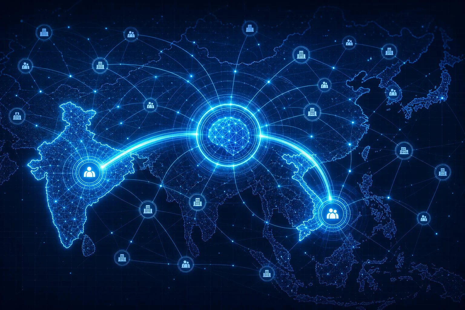 AI-powered recruitment network connecting Indian companies with Vietnam specialist agencies through CBREX platform