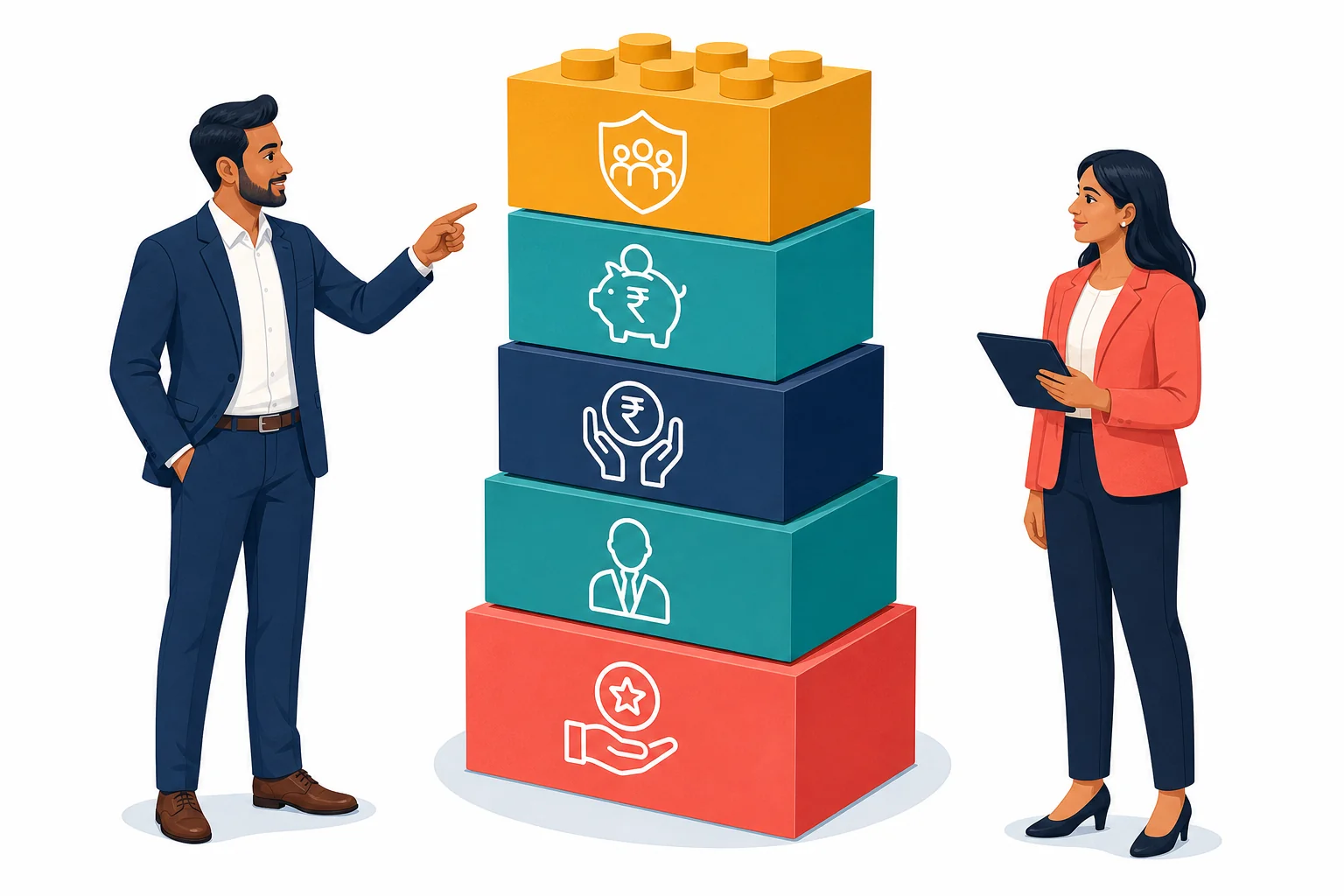 Total employer cost breakdown for hiring in Nepal showing SSF, provident fund, gratuity, recruiter fees and Dashain bonus components