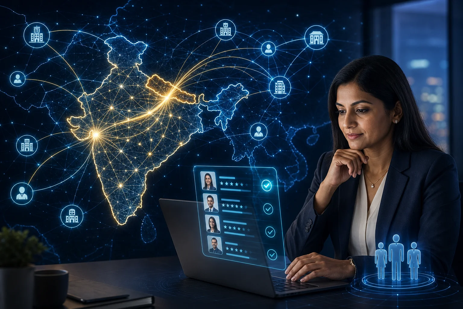 CBREX AI recruitment marketplace connecting Indian companies with specialist recruiting agencies for Nepal hiring
