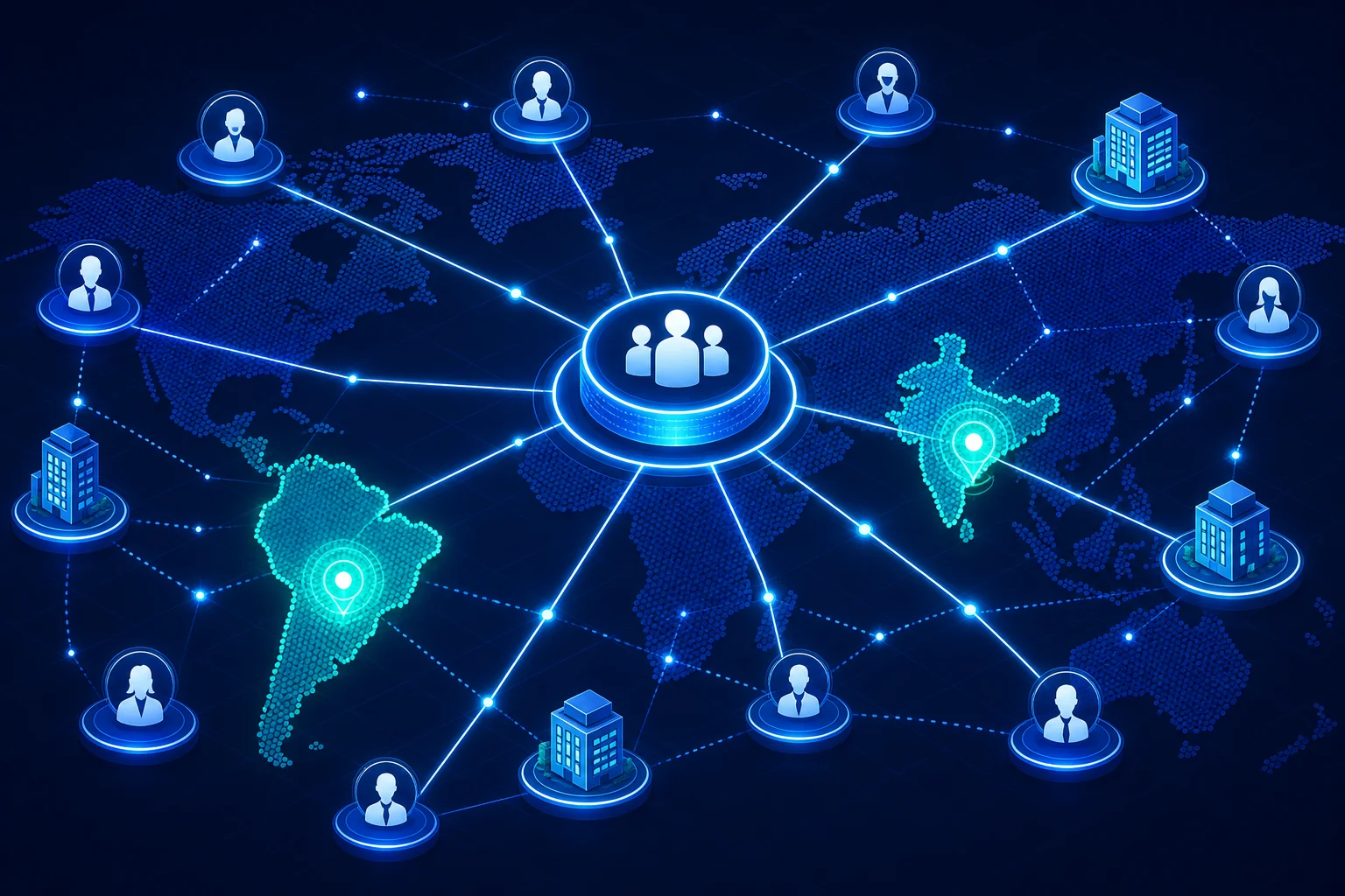 CBREX AI-powered recruitment network connecting Indian companies with specialist agencies in Brazil