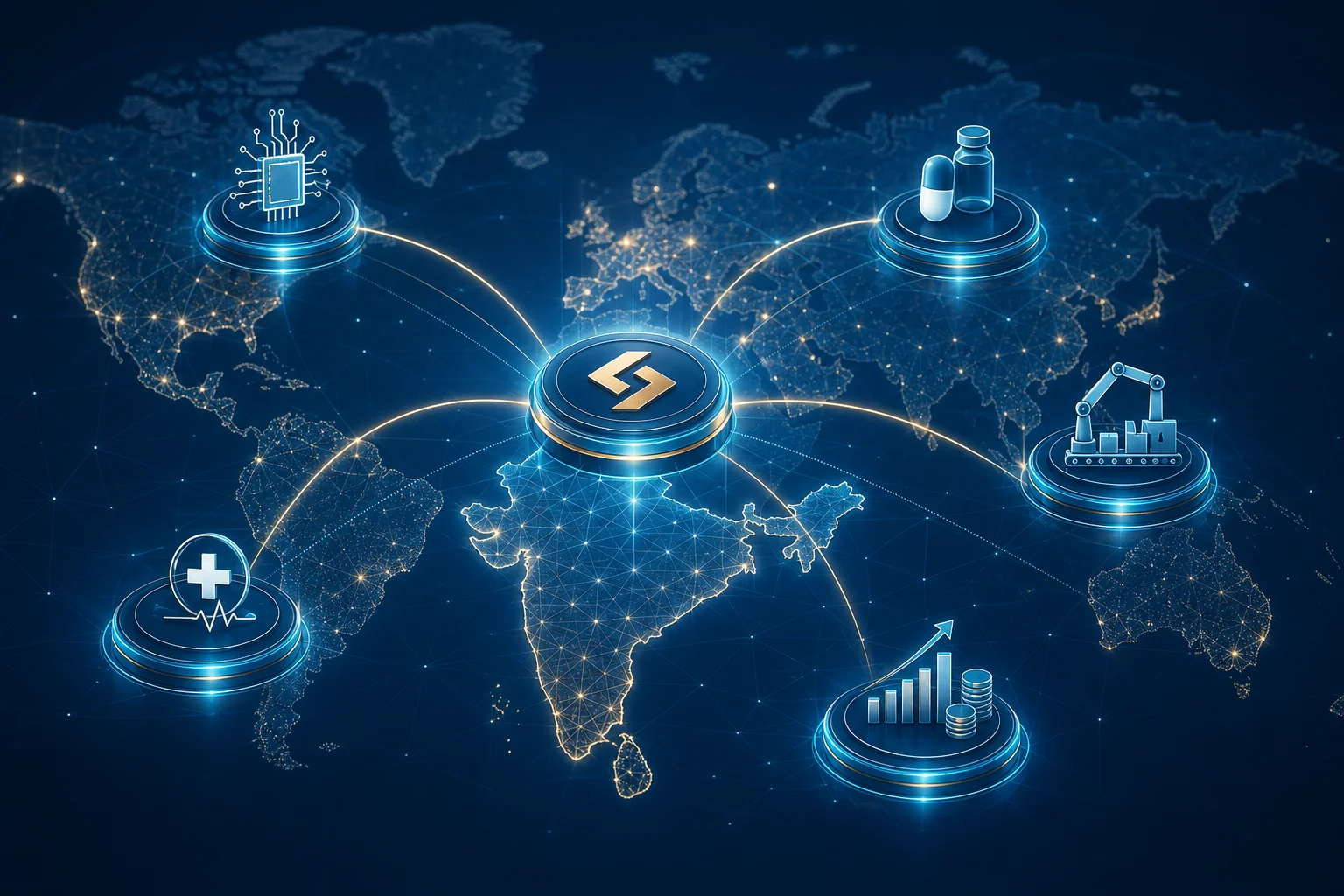 AI-powered recruitment marketplace connecting Indian companies to specialist agencies across technology, pharma, manufacturing and financial services industries globally