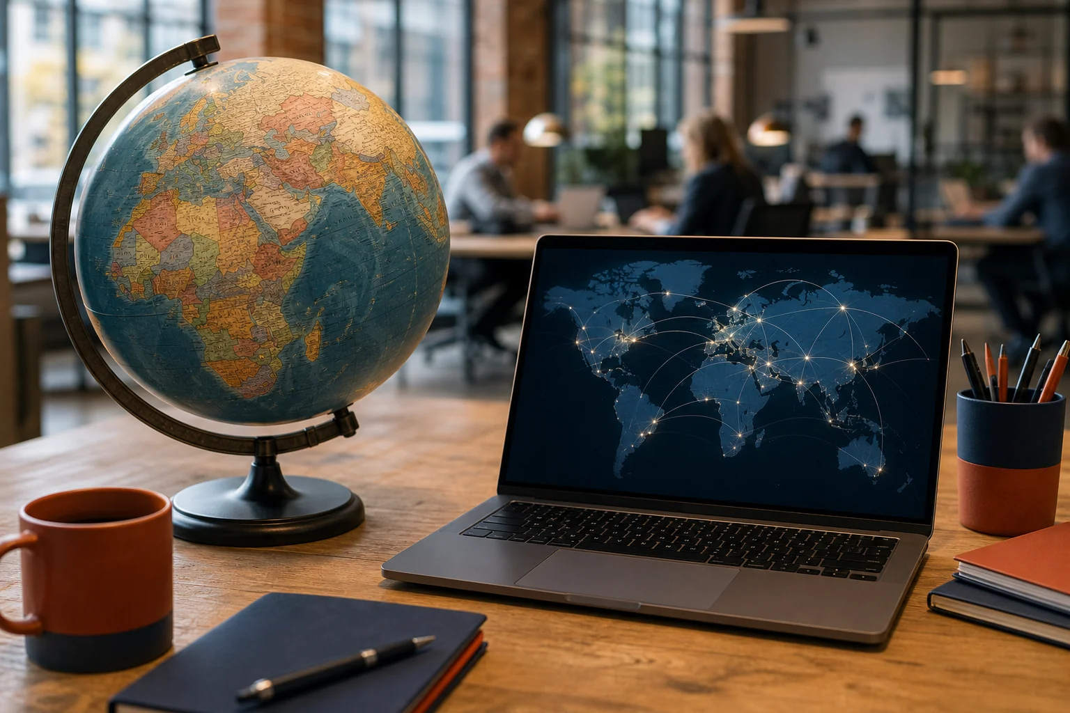 Global hiring map showing recruitment agency fee percentage differences across countries for multi-geo hiring