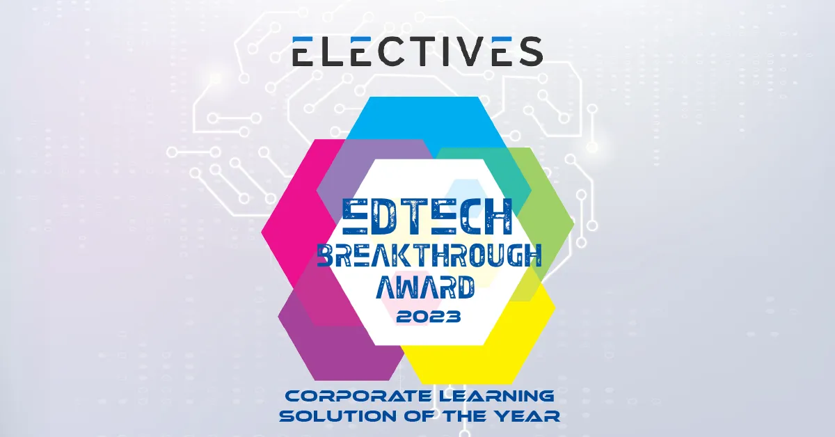 Electives – EdTech Breakthrough Award 2023 – Corporate learning solution of the year