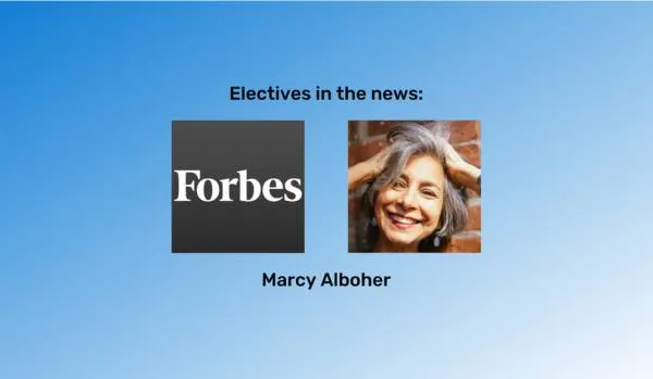 Electives instructor Marci Alboher was featured in a Forbes article about career changes after 50.