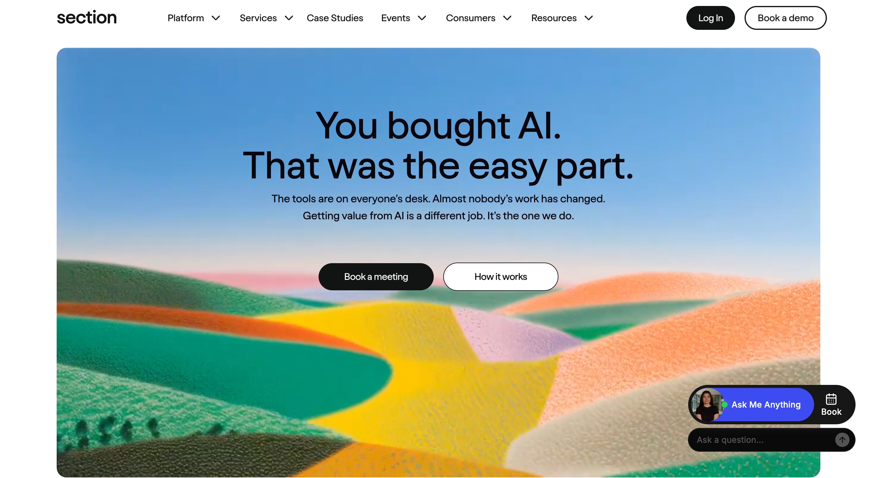 Section AI — live, expert-led classes