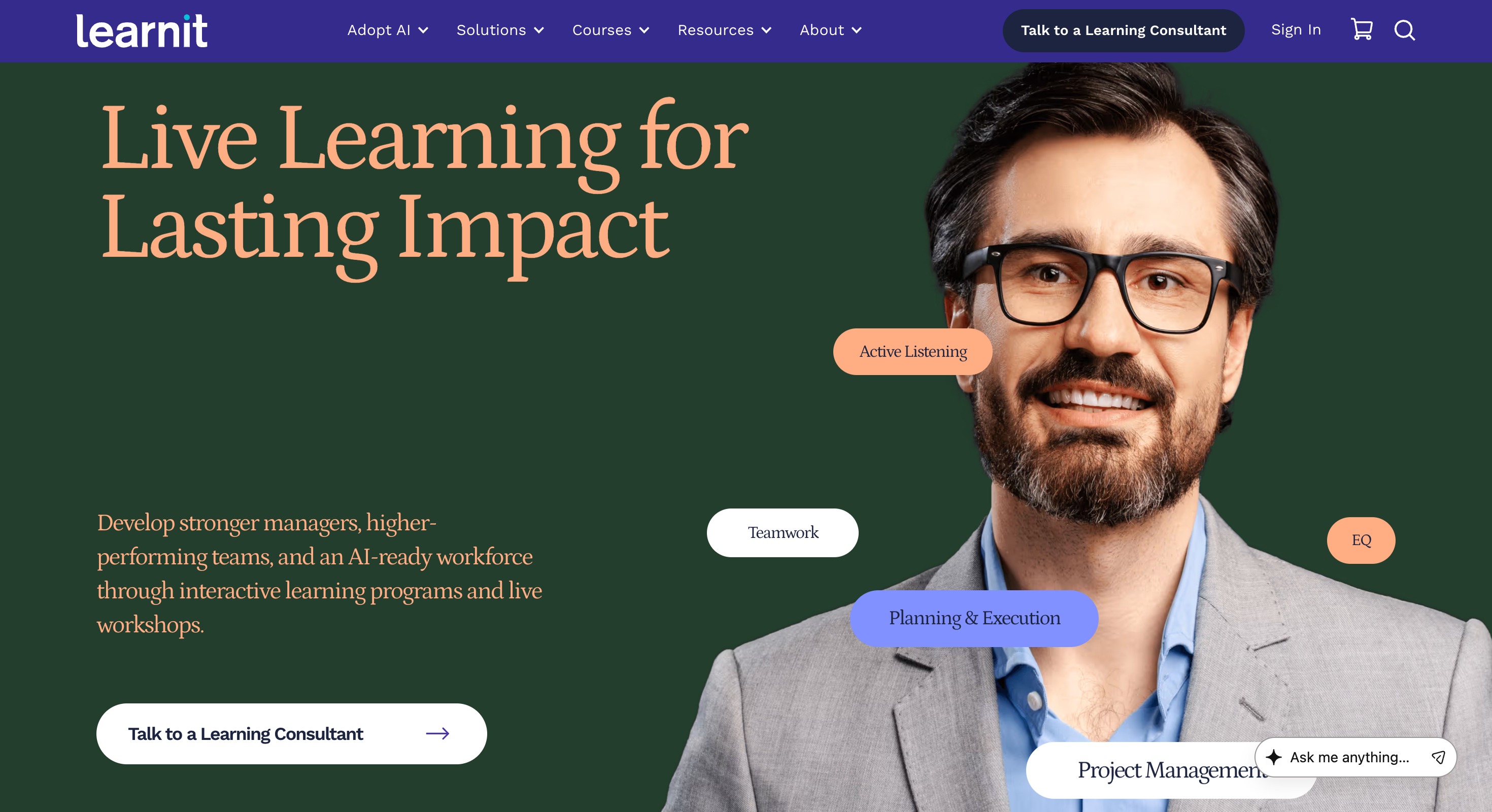 Learnit — live tool training