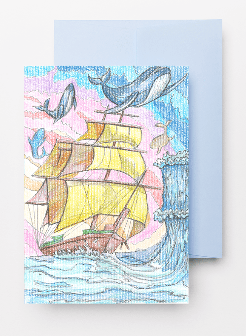 Sky Whales & Golden Sails