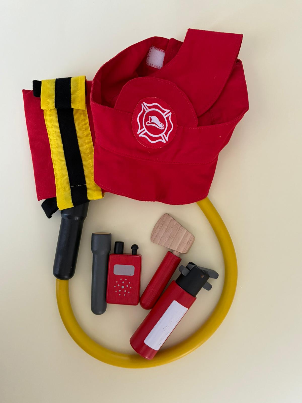 Set de bomberos y bomberas