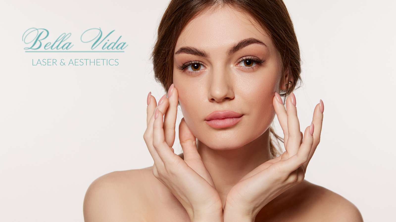 Clean, professional medical spa treatment room with neutral tones at Bella Vida Laser & Aesthetics in American Fork