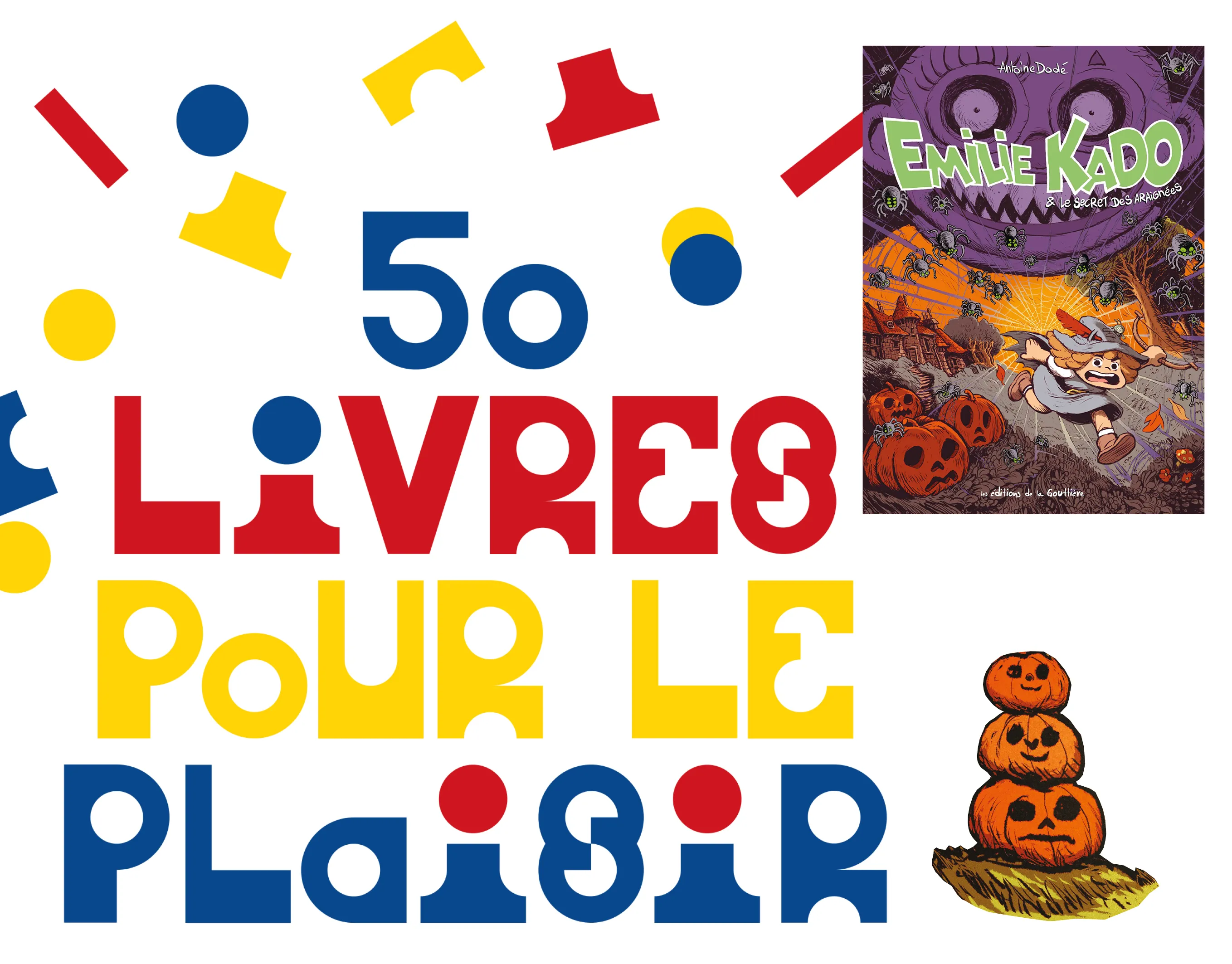 Émilie Kado dans la sélection "50 livres pour le plaisir"