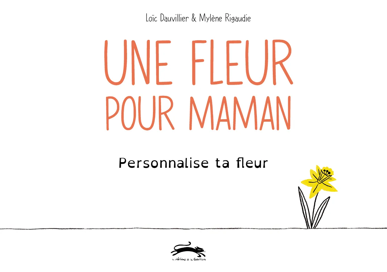 Personnalise ta fleur - Une fleur pour maman
