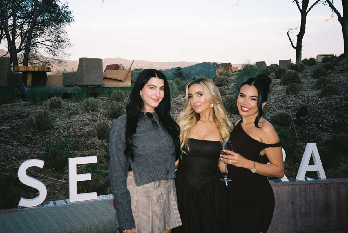 'Sephora Hairlines' influencer event in Napa, CA.