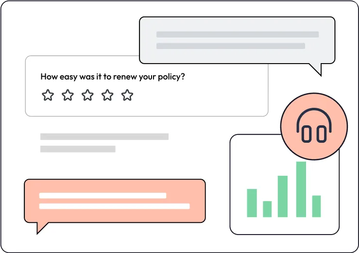 A graphic showing chat and phone support options.