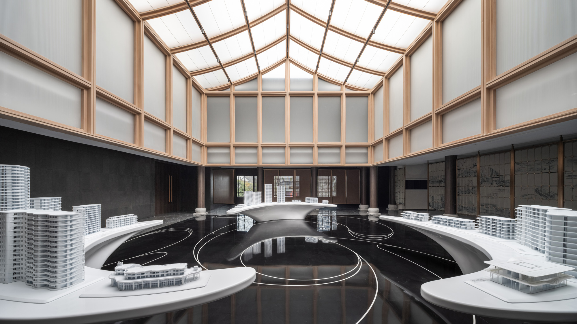 LYCS Architecture KINCANG Curve Lounge LYCS Architecture KINCANG Curve Lounge