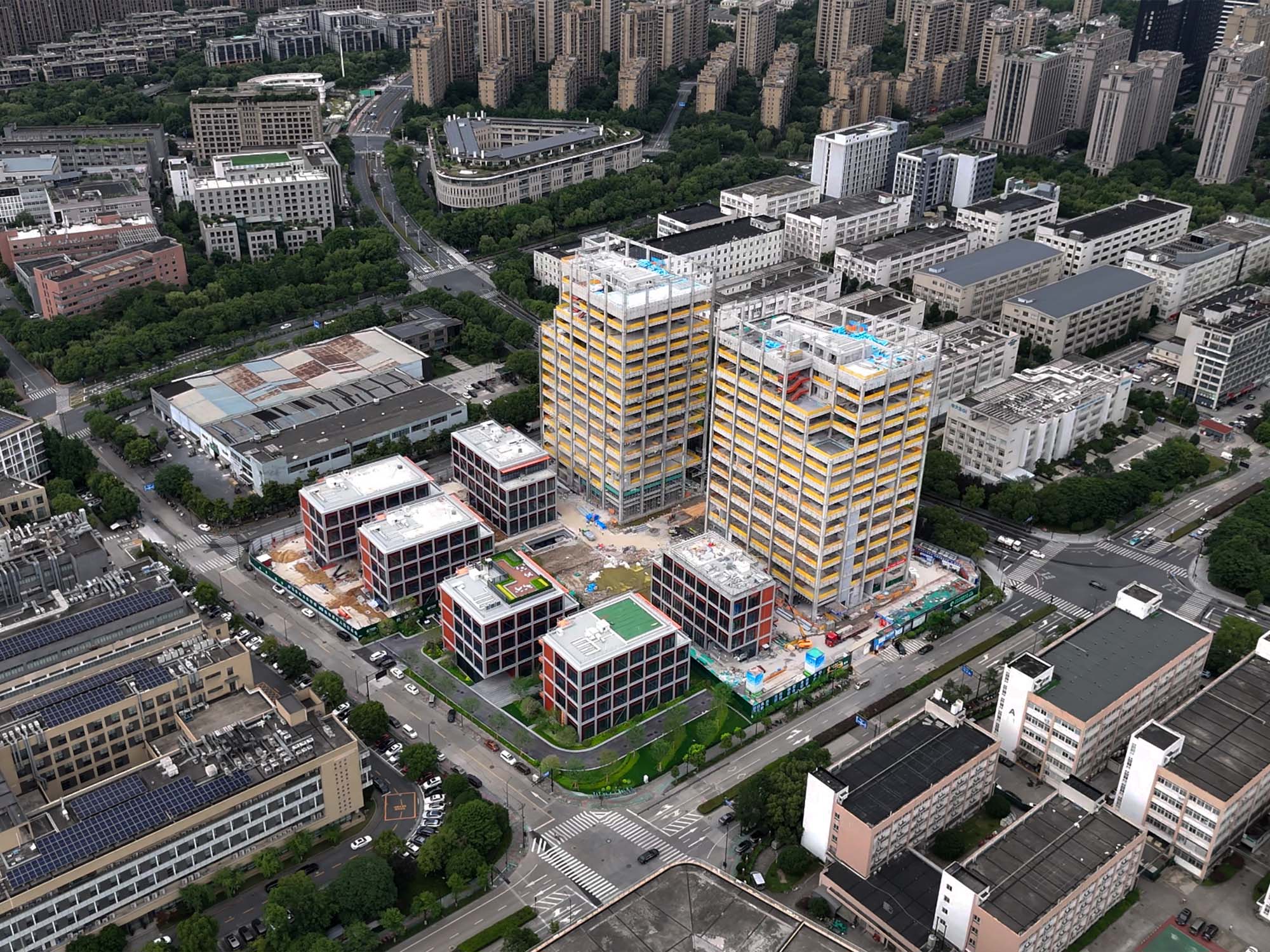 LYCS Architecture Green Pearl Innovation Center Tops Out LYCS Architecture Green Pearl Innovation Center Tops Out
