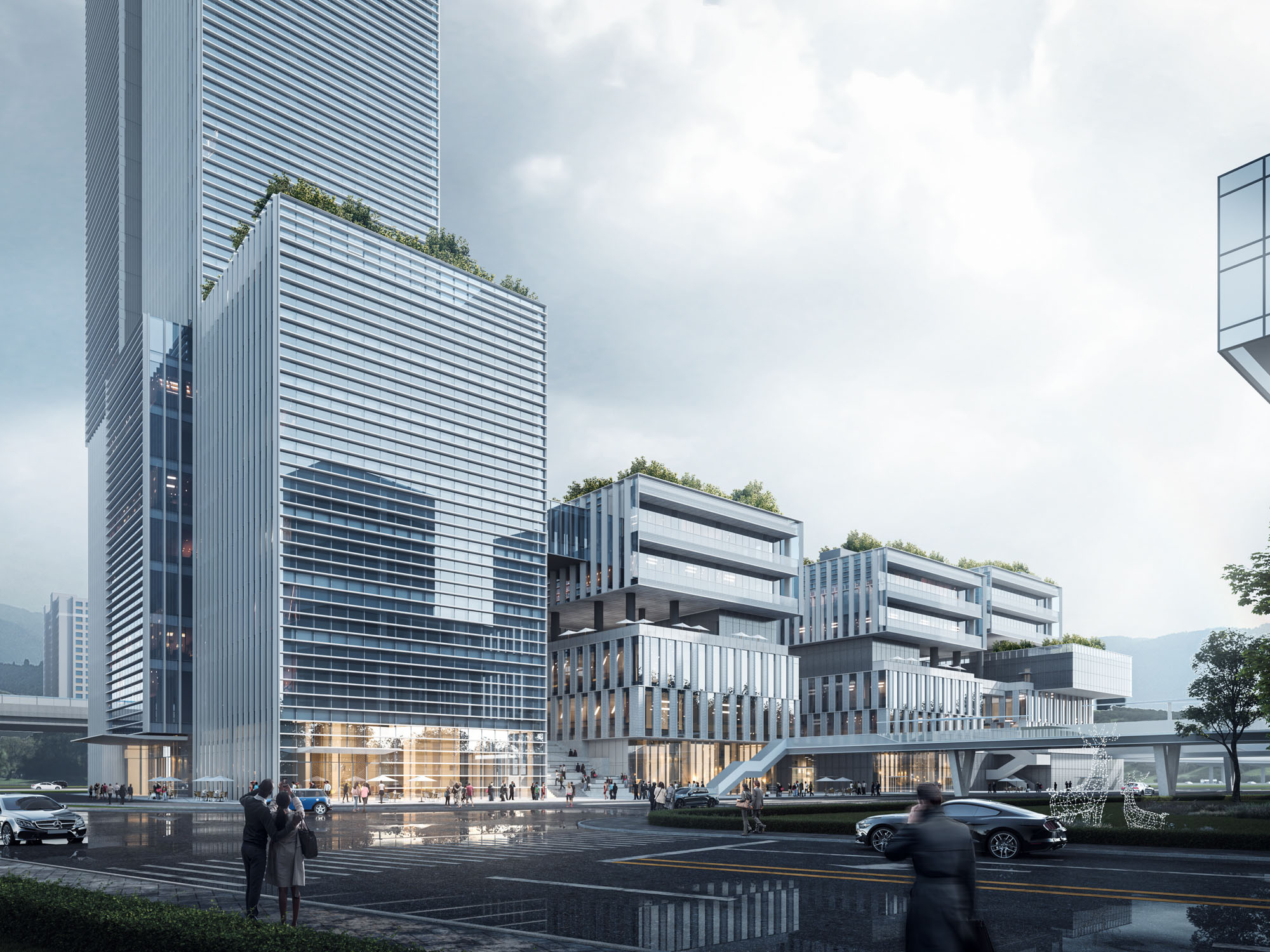LYCS Architecture ZENGCAI Manufacturing Industrial Park Brokes Ground 零壹城市建筑事务所 杭州增材制造产业园开工