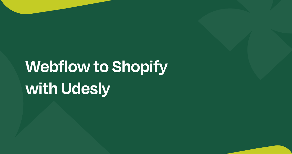 How to turn a Webflow build into a Shopify theme with Udesly — Everything Flow blog card