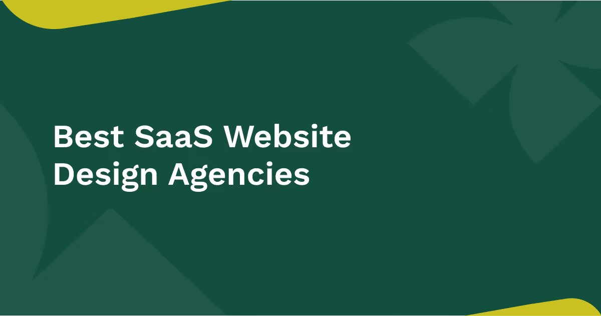 Best SaaS Website Design Agencies Thumbnail Image