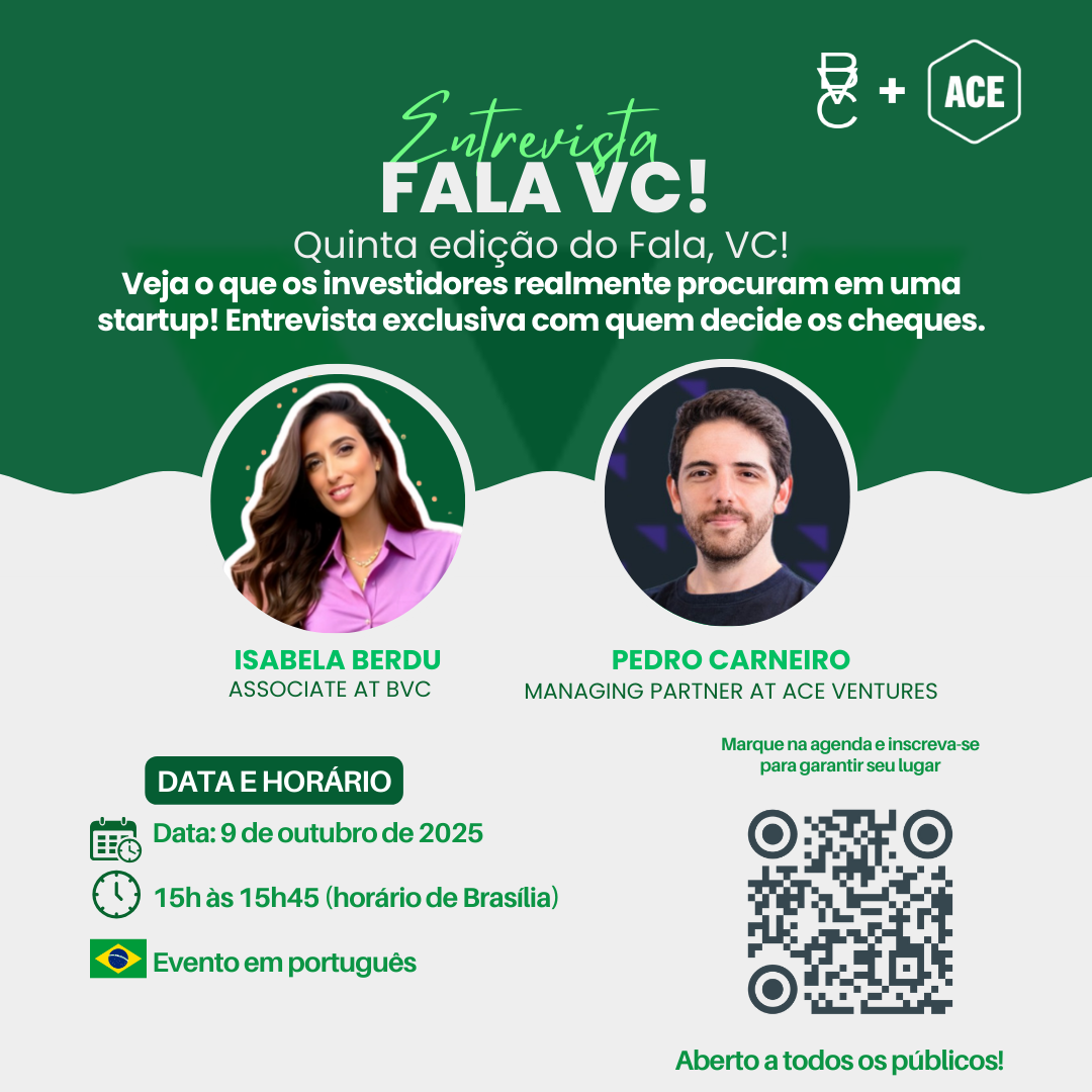 🎙️ Fala, VC! – Fifth Edition | Interview with ACE Ventures
