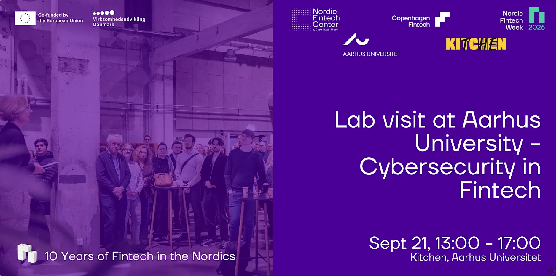 Lab visit at Aarhus University - Cybersecurity in Fintech