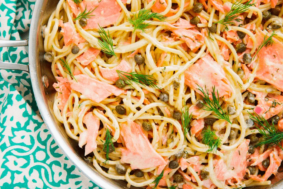 Smoked-salmon-pasta-healthy-pasta-recipes
