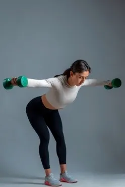 Person doing reverse fly