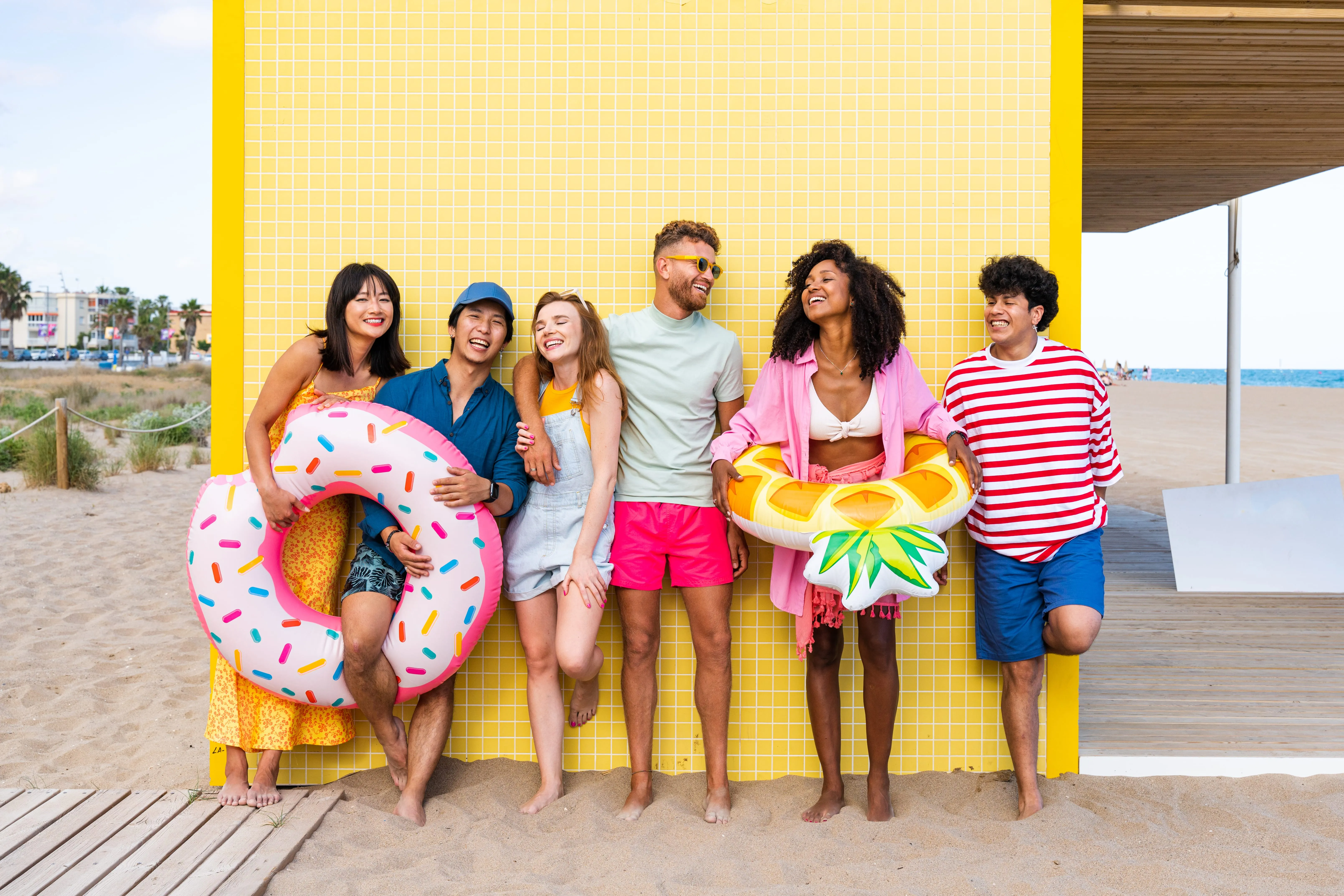 group of friends summer