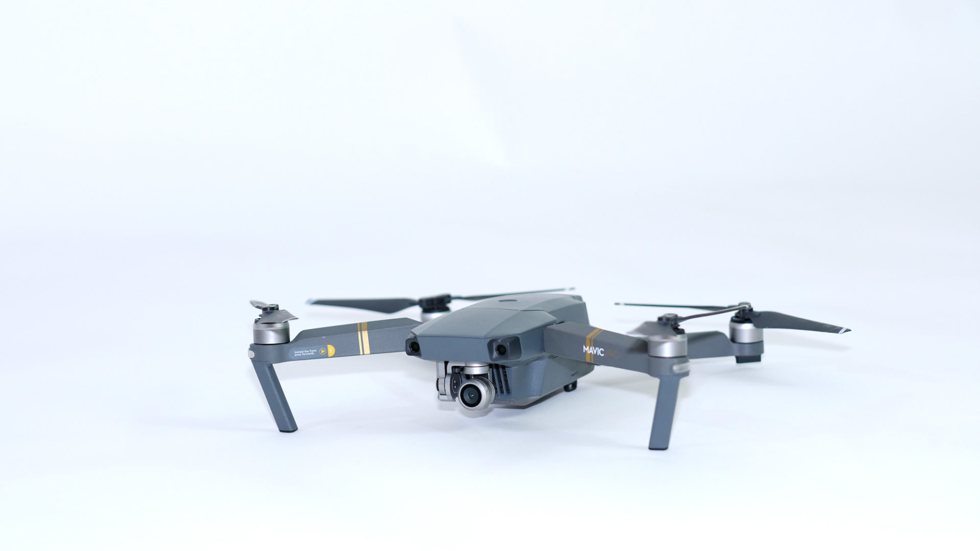Drone per riprese aeree in studio
